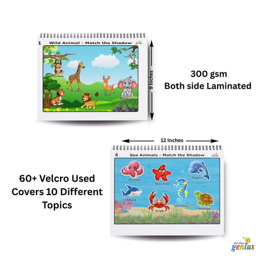 Explore the Natural World Velcro Activity Binder