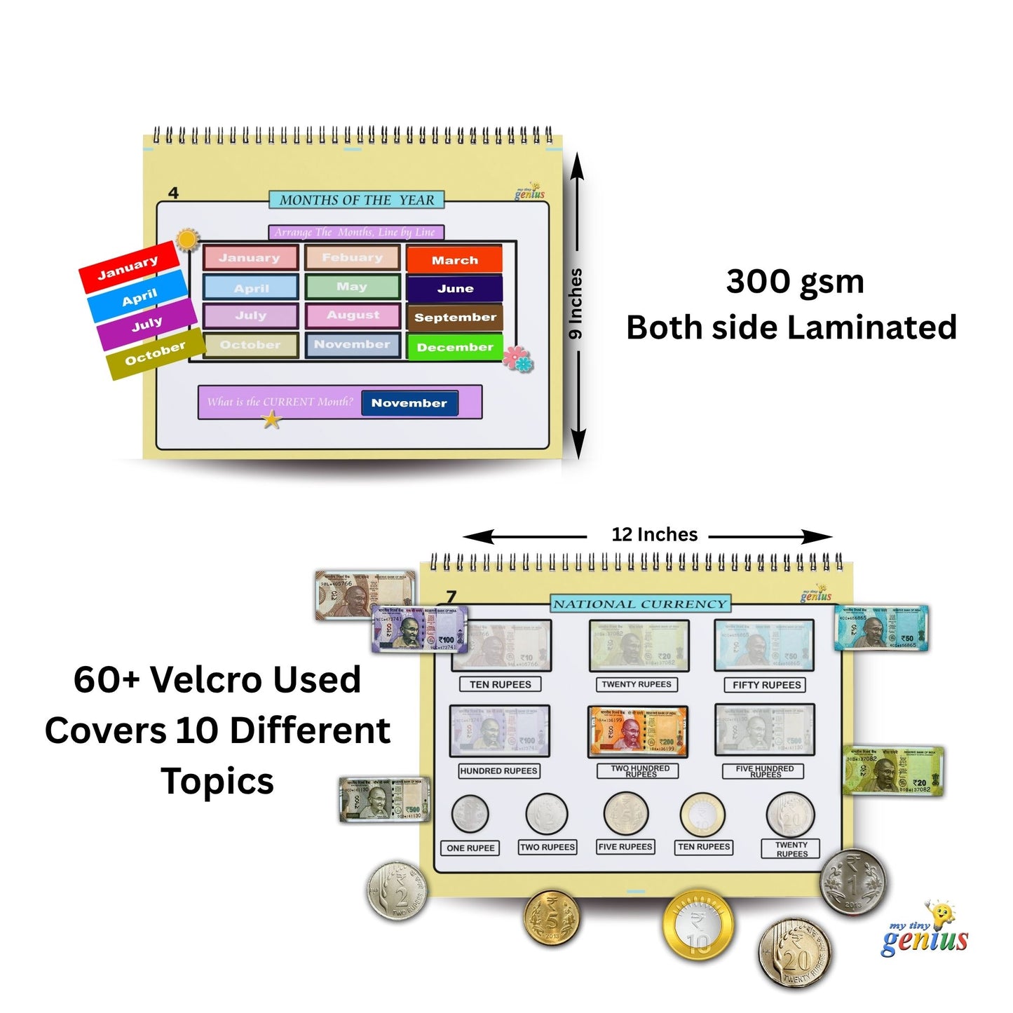 Essential Skills Activity Binder – Velcro-Based Learning for Kids (Ages 4–7)