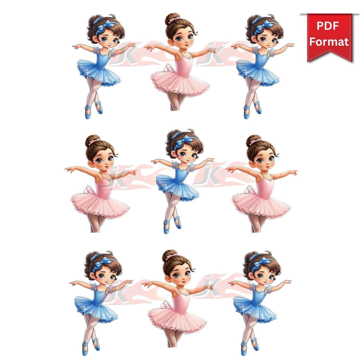 Dancing Doll Scrunchie Haldi Mehendi Return Favor Printable