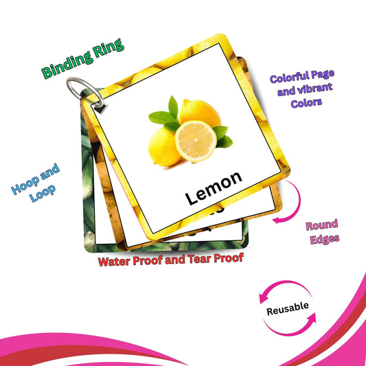 Healthy vegetable power Card Pack: Educational Fun for Ages 2 to 4