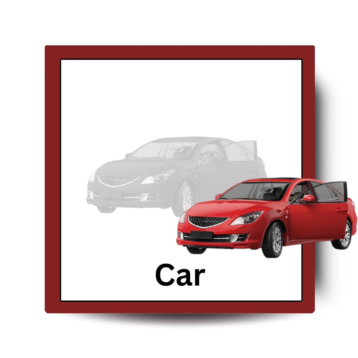 My Little Vehicle World Card Pack: Educational Fun for Ages 2 to 4