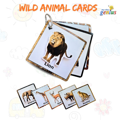 Wild Animals Card Pack