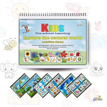 Explore the Natural World Velcro Activity Binder