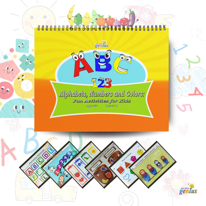 Alphabets, Numbers and Colors Fun Activities for Kids