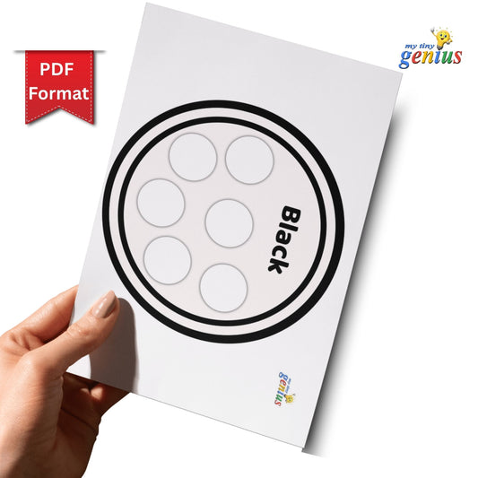 Color Sorting Activity Sheets – Printable PDF Pack for Ages 2 to 5 | 9 Fun & Educational Worksheets