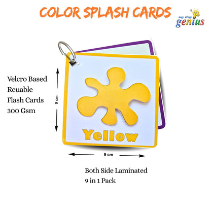 Color Splash Card Pack: Educational Fun for Ages 2 to 4