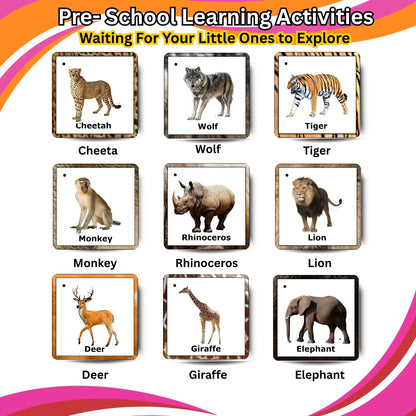 Wild Animals Card Pack