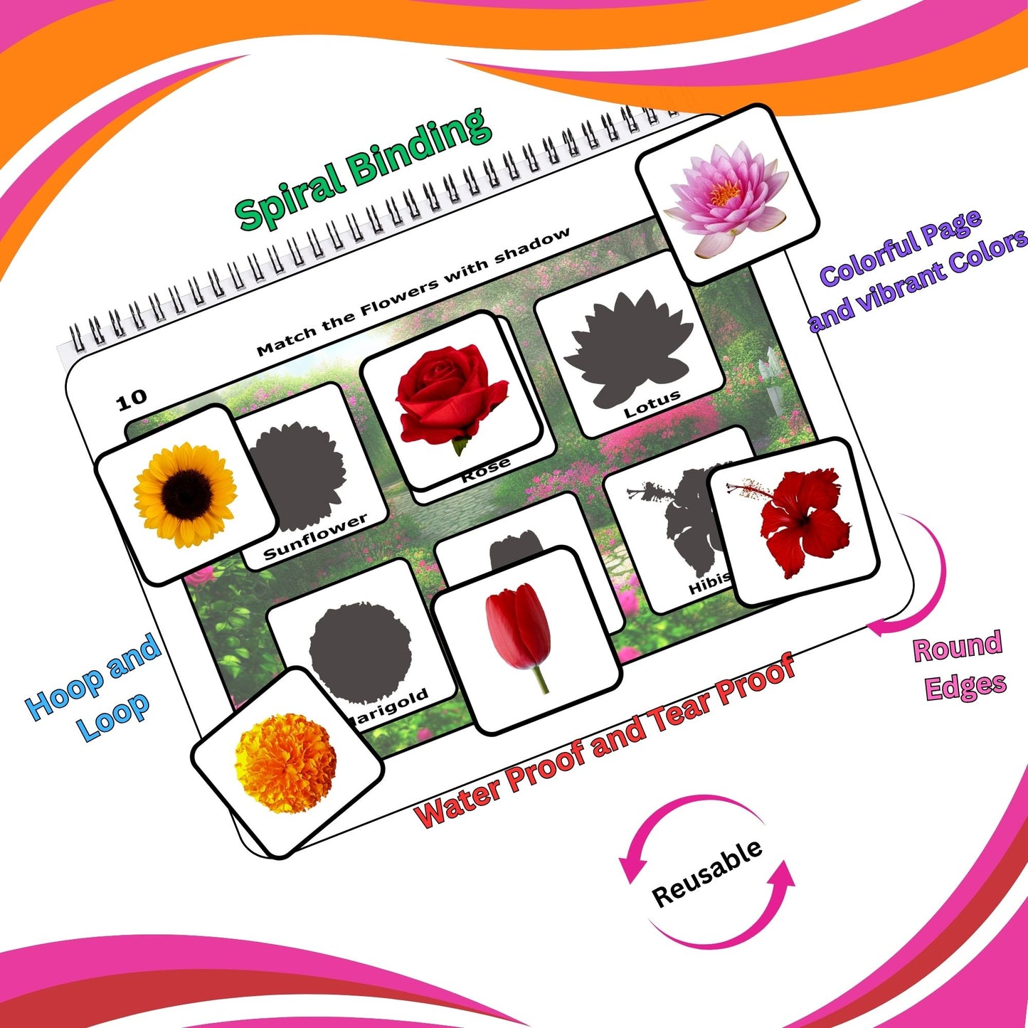 Explore the Natural World Velcro Activity Binder