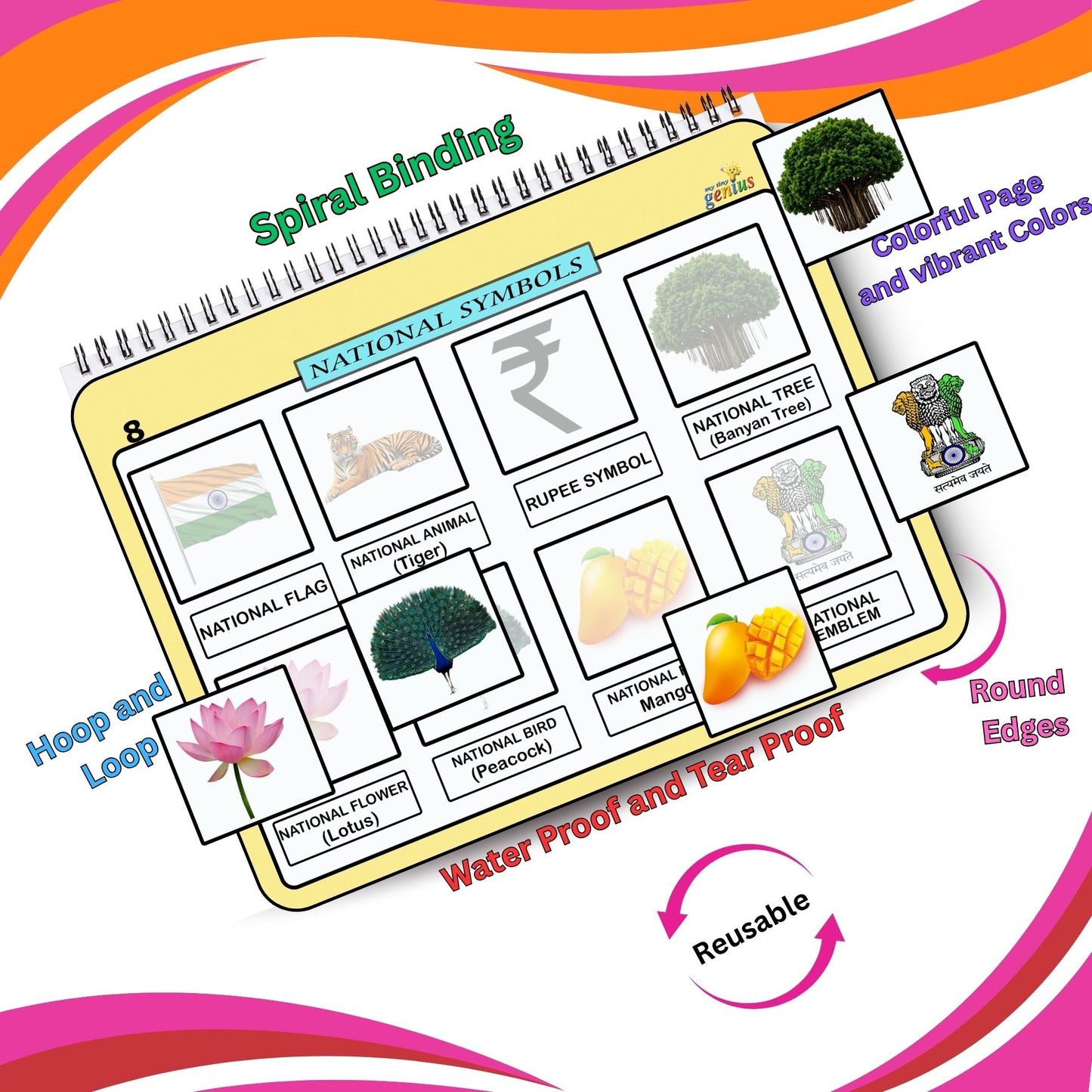 Essential Skills Activity Binder – Velcro-Based Learning for Kids (Ages 4–7)