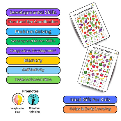 I Spy Laminated Worksheets – Reusable Activity Set for Kids (Ages 3–6)