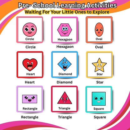Shapes Around Us Card Pack: Educational Fun for Ages 2 to 4
