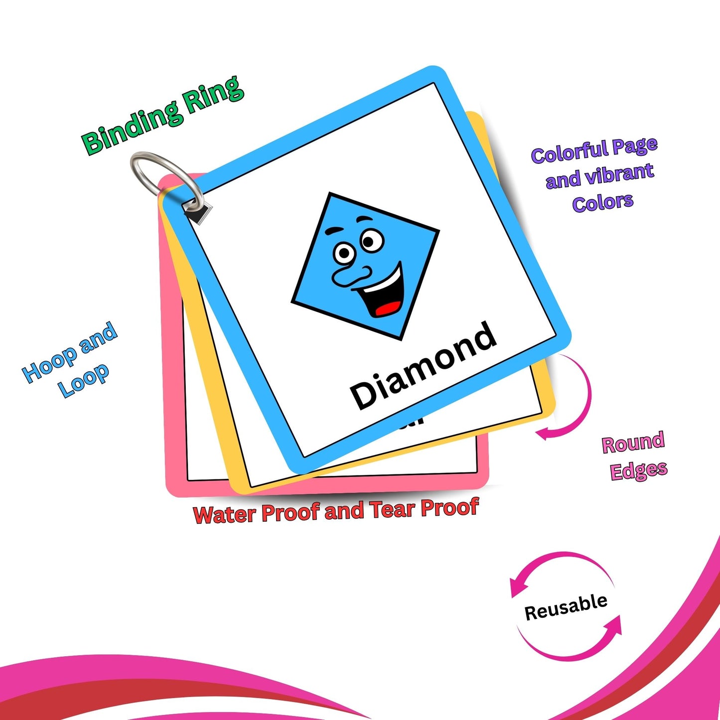 Shapes Around Us Card Pack: Educational Fun for Ages 2 to 4