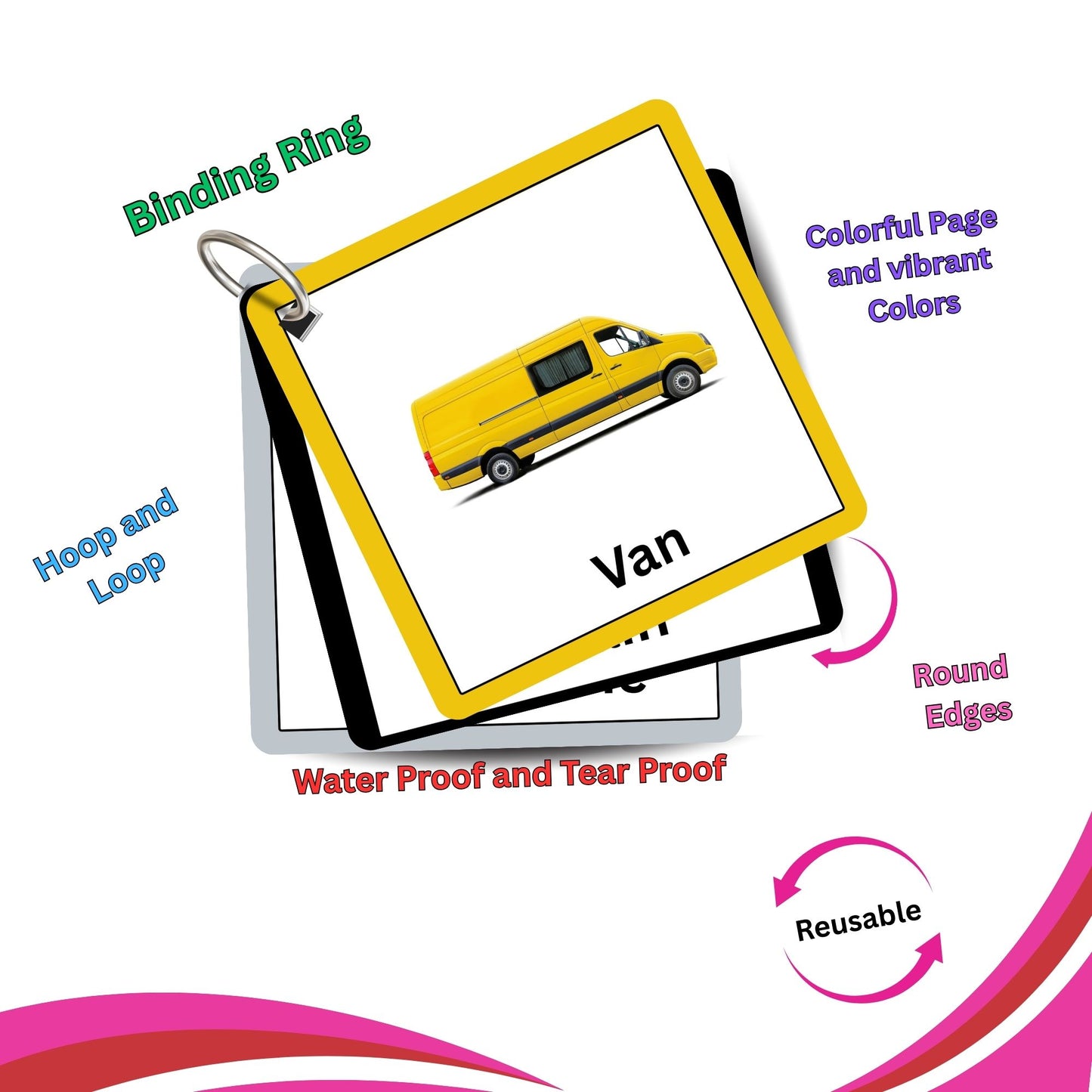My Little Vehicle World Card Pack: Educational Fun for Ages 2 to 4