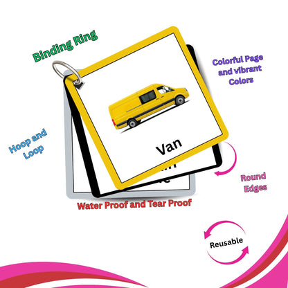 My Little Vehicle World Card Pack: Educational Fun for Ages 2 to 4