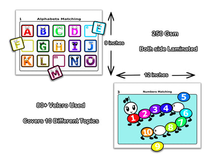 Alphabets, Numbers and Colors Fun Activities for Kids