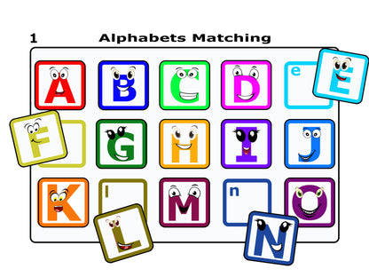 Alphabets, Numbers and Colors Fun Activities for Kids